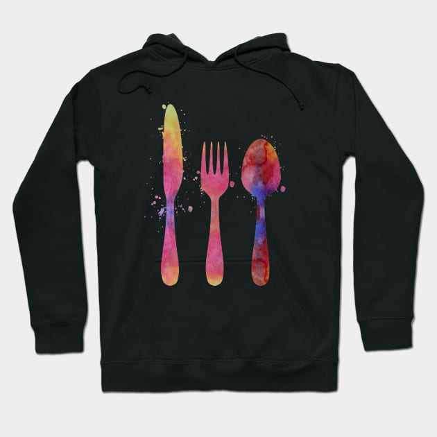 Cutlery Hoodie by TheJollyMarten